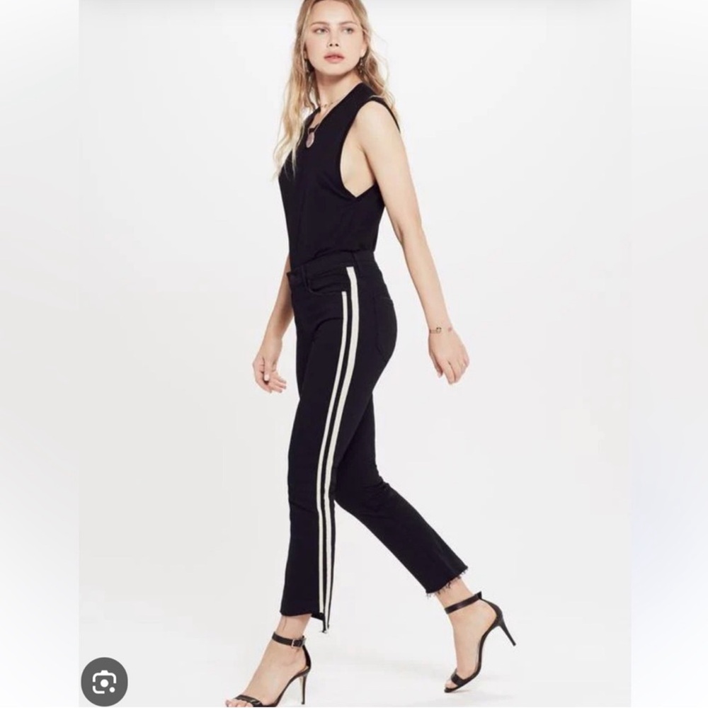 MOTHER Insider Step Crop Fray